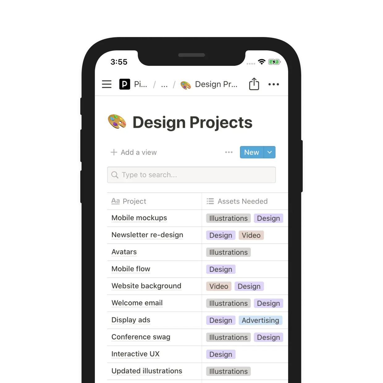 Pitch Design Projects