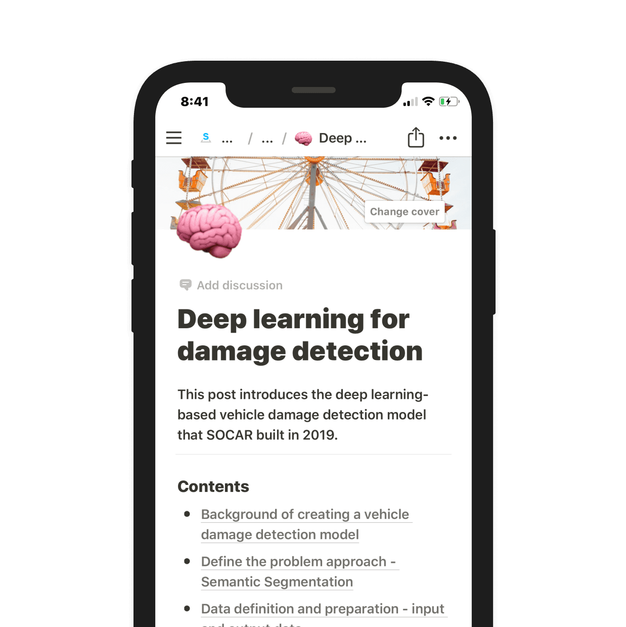Grâce à l’éditeur de Notion, l’équipe peut rédiger rapidement des ébauches de qualité.