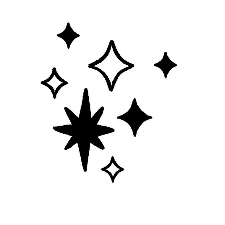 Glitzerillustration
